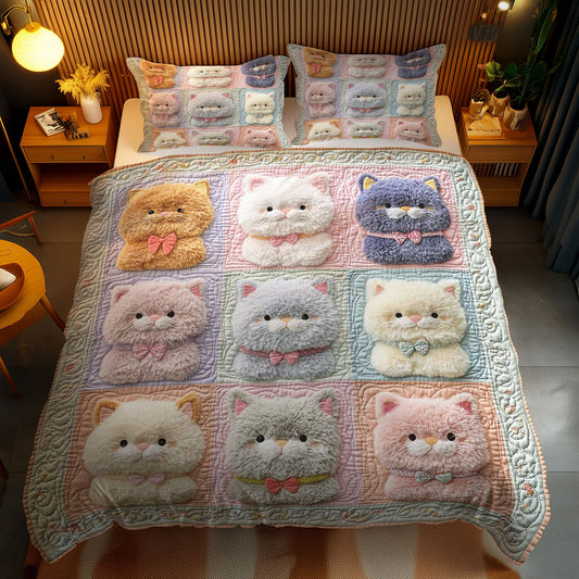 Puffy Cat WN1303186CL Duvet Cover Set