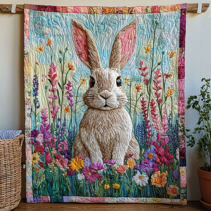Bunny Flower CW1001038CL Quilt