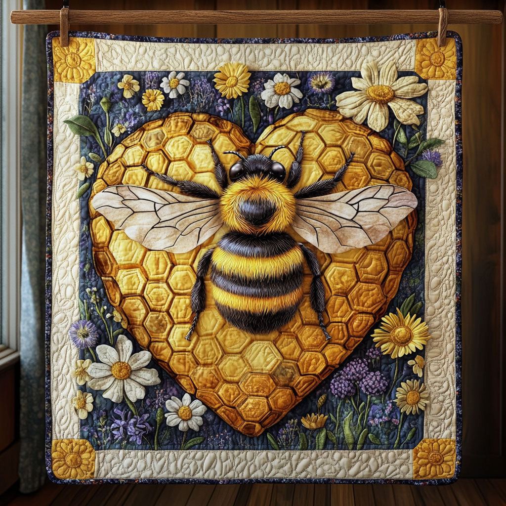 Honey Bee Love KL0701008CL Quilt
