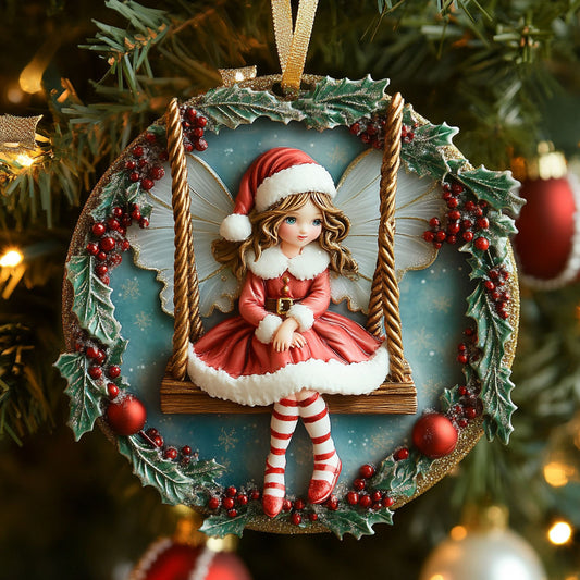 Dreamy Elf CW1610041CL Christmas Ornament