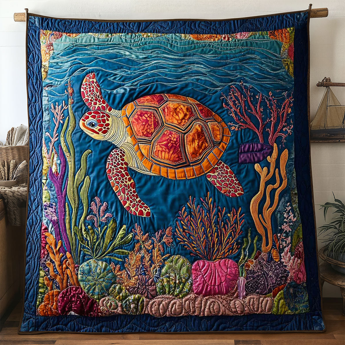 Turtle Dream WN1404087CL Quilt