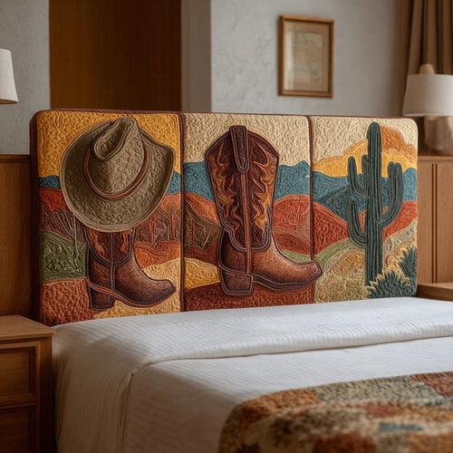 Cowboy Boots CW2912005CL Quilted Headboard Slipcover