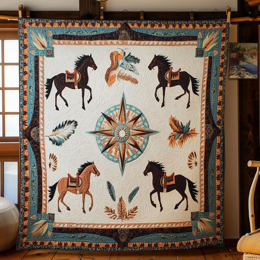 Tribal Horse WN1102029CL Quilt