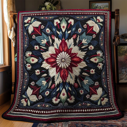 Victory Flower WN0702013CL Quilt