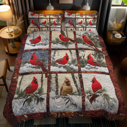 Winter Cardinals WN2102046CL Duvet Cover Set