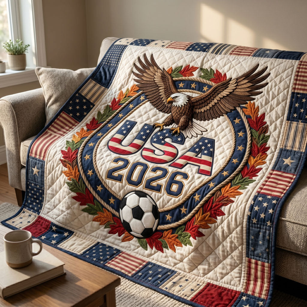 American Pride World Cup 2026 WN1704001CL Quilt