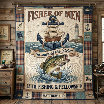 Fisher Of Men Faith WN2005005CL Quilt