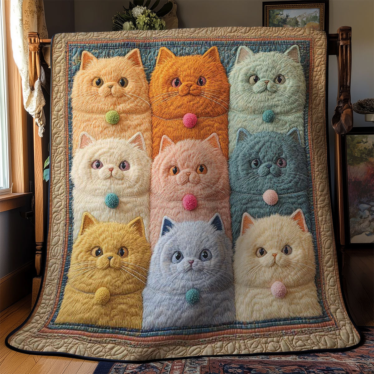 Snuggly Cat WN1303100CL Quilt