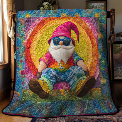 Peaceful Gnome WN0701044CL Quilt