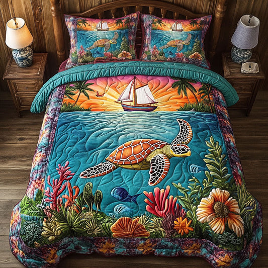 Sea Turtle WJ0304025CL Duvet Cover Set