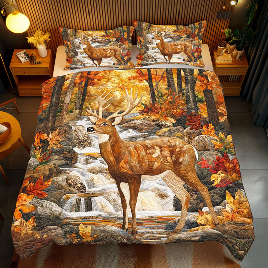 Autumn Deer WP2001019CL Duvet Cover Set