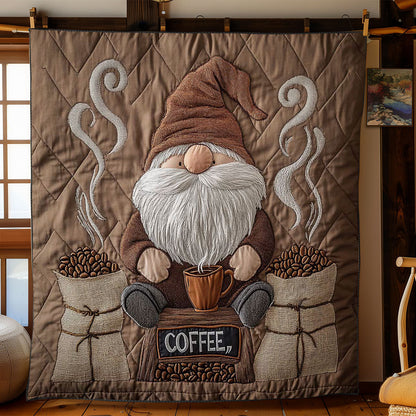 Steamy Gnome Espresso WN0503063CL Quilt