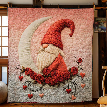 Rose Moon Gnome WN0201011CL Quilt