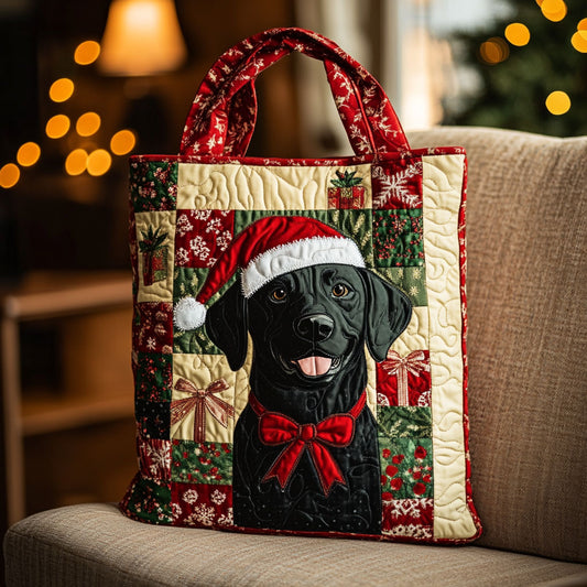 Labrador Holly Time WN1710068CL Quilted Tote Bag