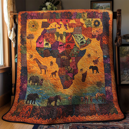 Patchwork African Safari WN1103012CL Quilt