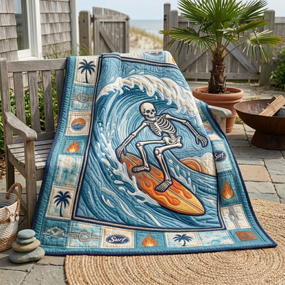 Skeleton Surf Rider WN1905013CL Quilt