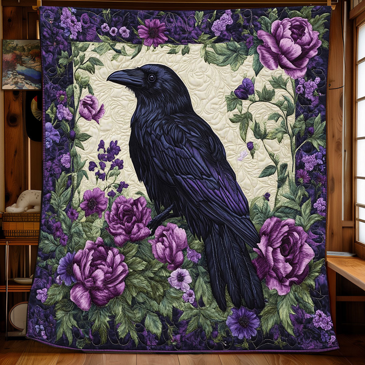 Mystical Crow WP0603029CL Quilt