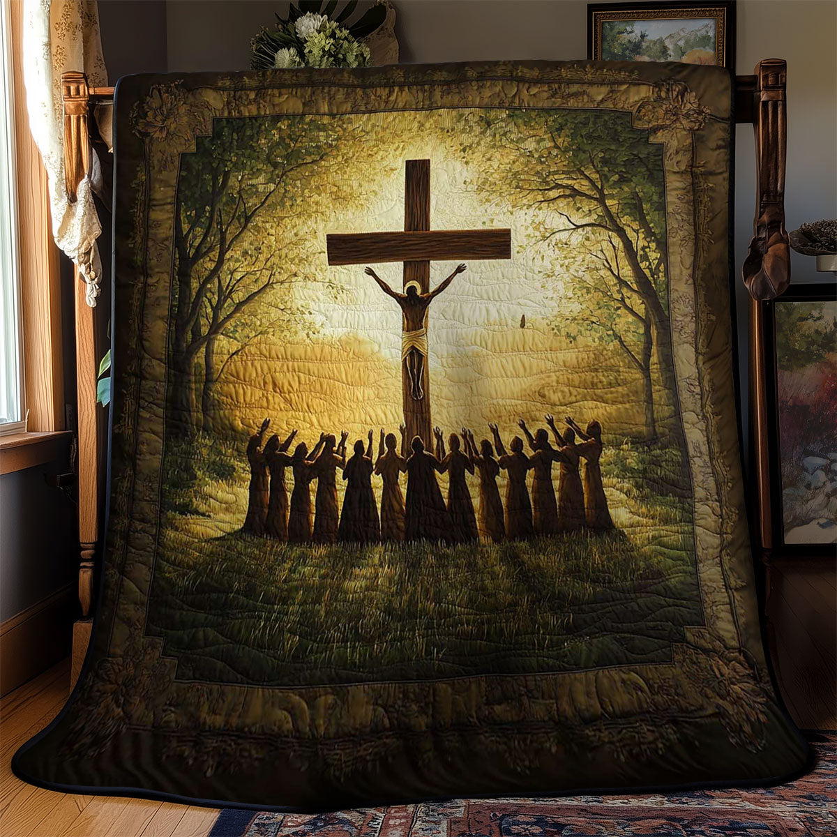 Christianity Sunrise Blessing WN0603038CL Quilt