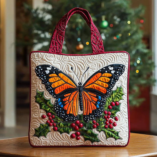 Holly Monarch QA0212035CL Quilted Tote Bag