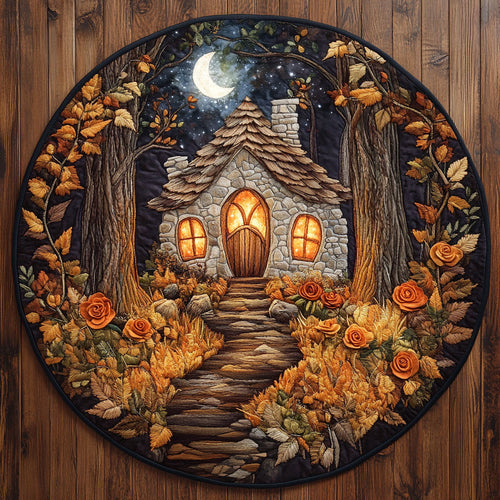 Cinderpetal Cabin WN2705006CL Quilted Round Mat