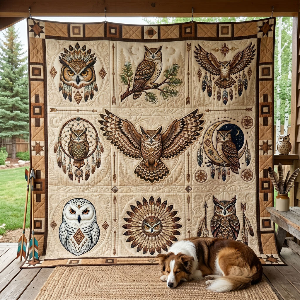 Owl Spirits Collection WN0806007CL Quilt
