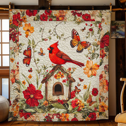 Fluttering Cardinal WN2002059CL Quilt