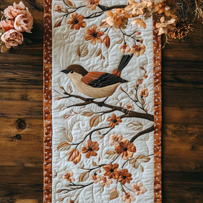 Perched In Paradise CP2804029CL Quilted Table Runner