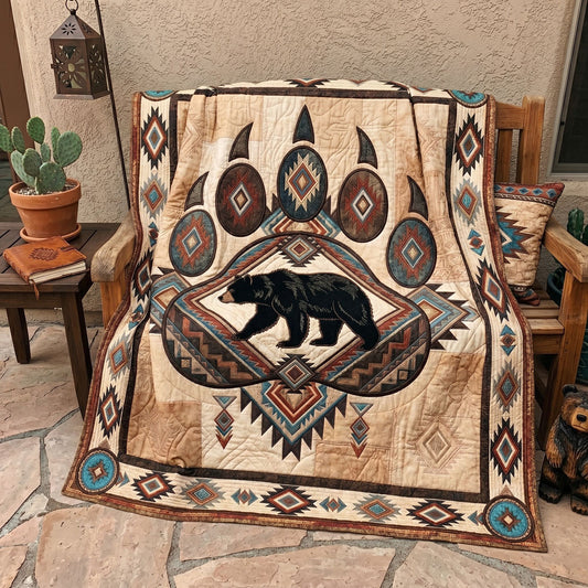 Black Bear Spirit Paw WN0506003CL Quilt