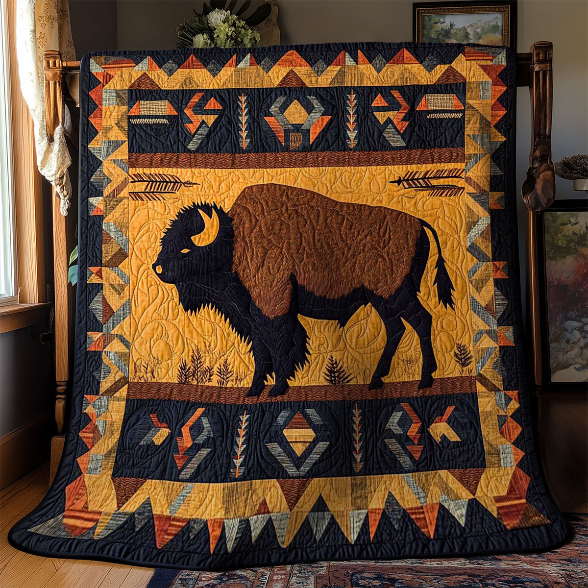 Golden Bison WN0702002CL Quilt