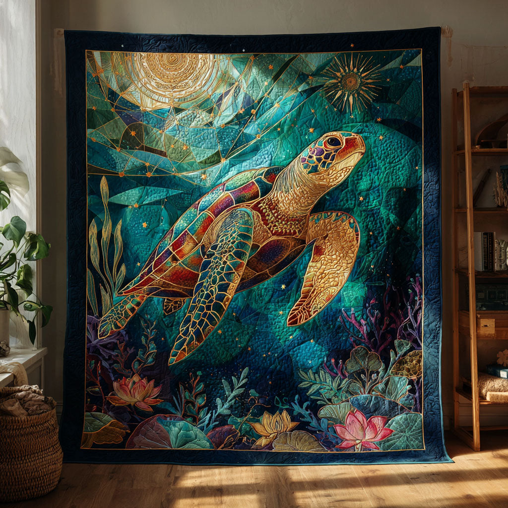 Sea Turtle Dream CW0701061CL Quilt