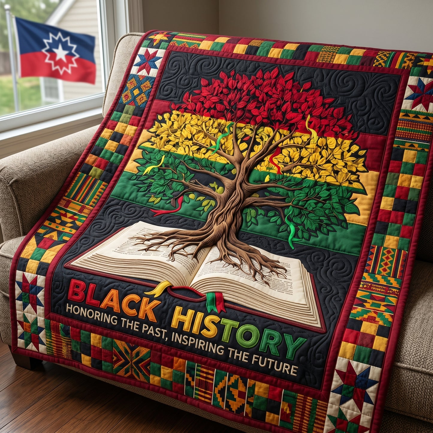 Black History XR1404003CL Quilt