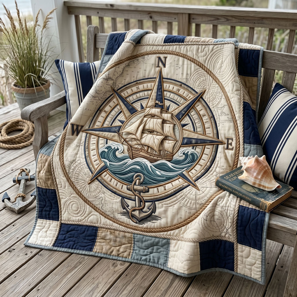 Seafarer’s Compass WN1905012CL Quilt
