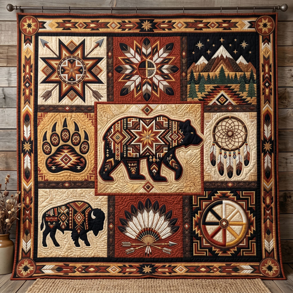 Spirit Bear Heritage WN0806013CL Quilt