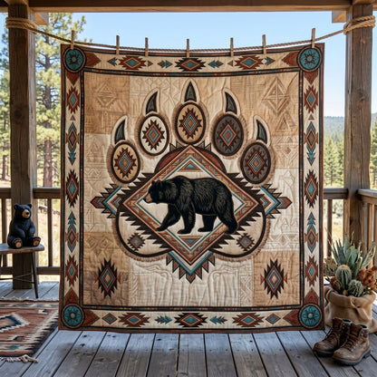 Bear Spirit Paw WN0506002CL Quilt
