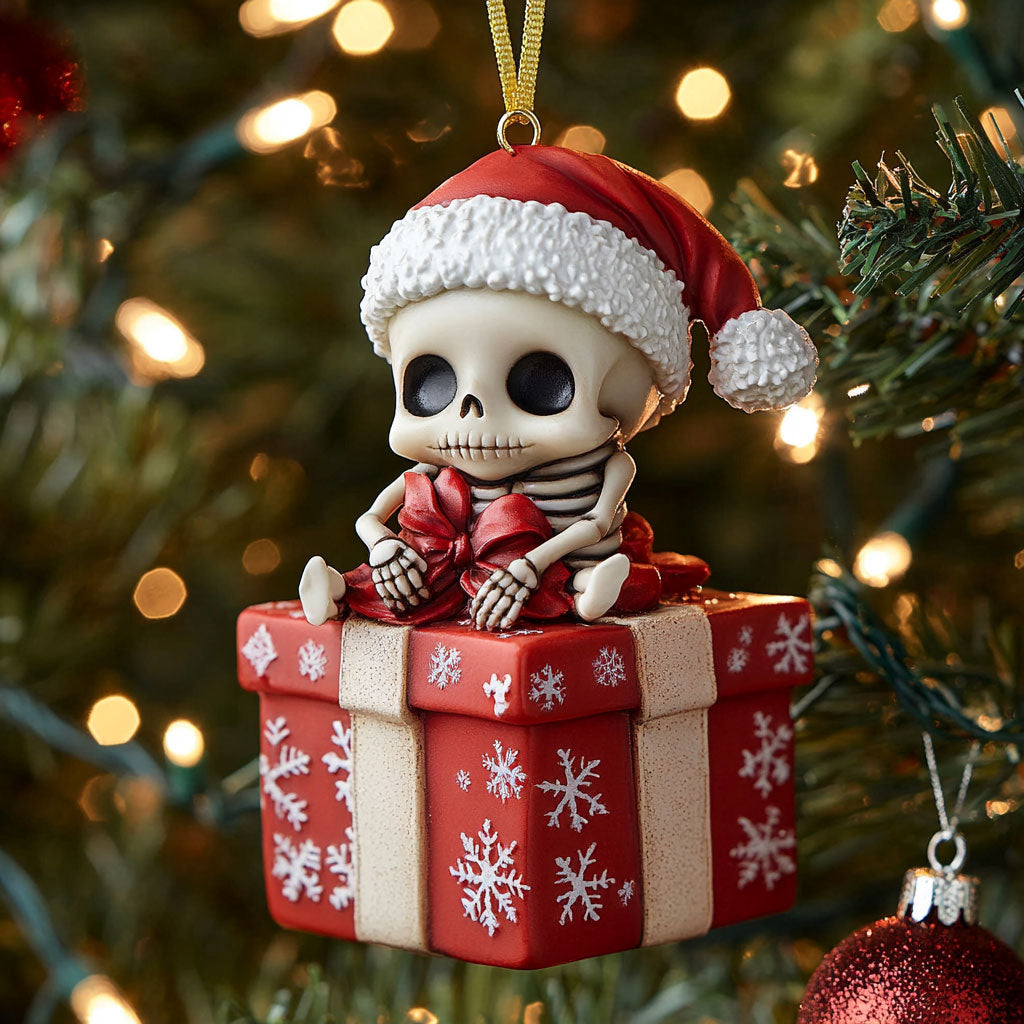 Holiday Bones CP2411203CL Christmas Ornament