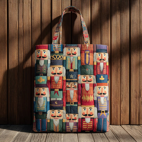 Nutcracker Soldiers XR1811016CL Quilted Tote Bag