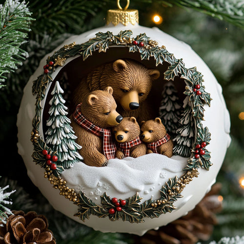 Christmas Bear Glow CW2410007CL Christmas Ornament