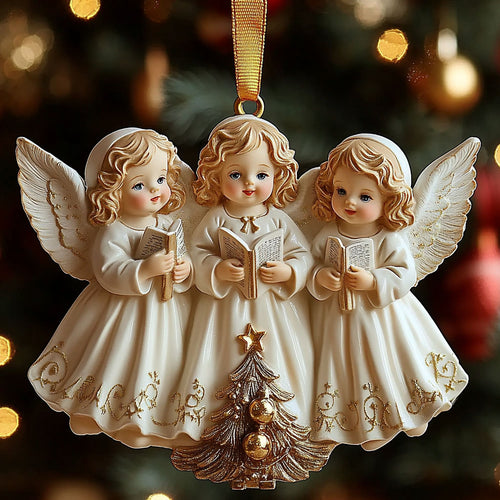 Golden Angel WN2711024CL Christmas Ornament