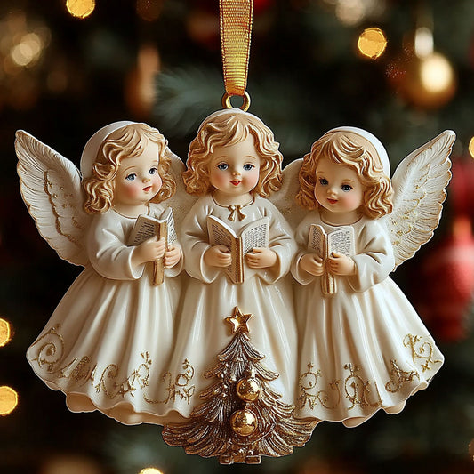 Golden Angel WN2711024CL Christmas Ornament