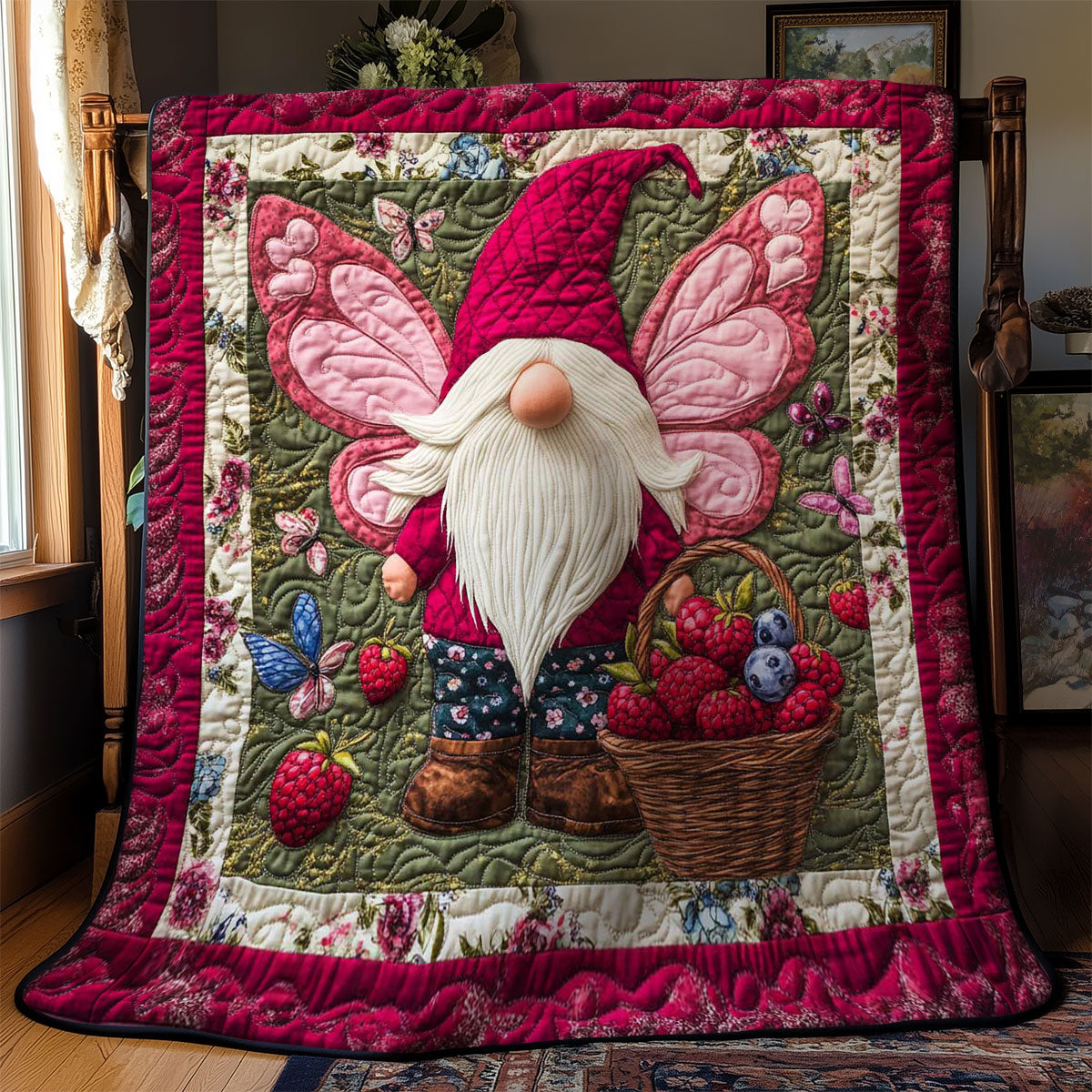 Gnome Cupid WN0801045CL Quilt