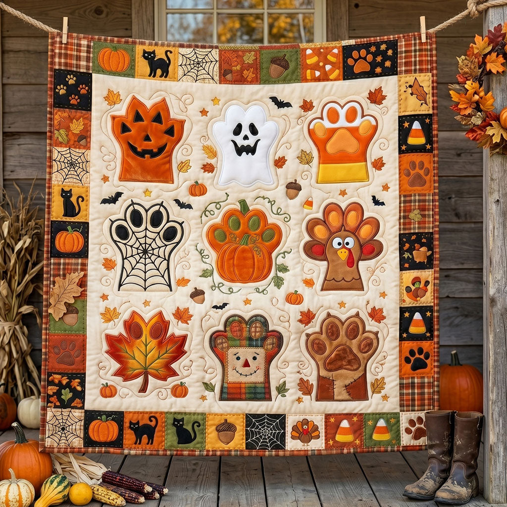 Spooky Paw Patch WN2705014CL Quilt
