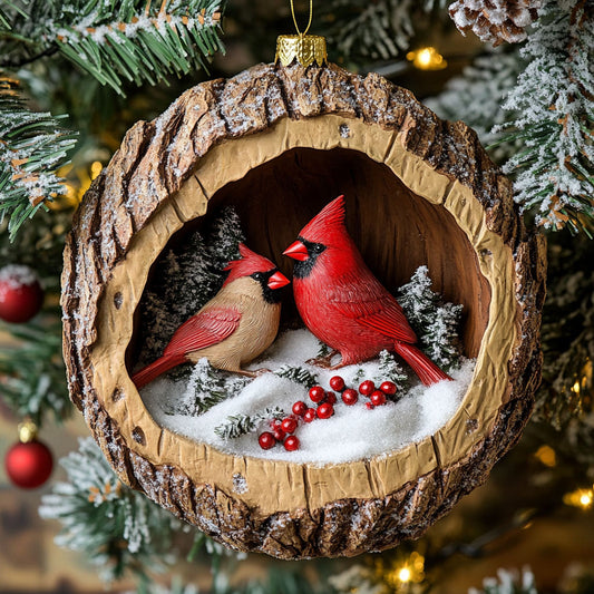 Winter Cardinal CW2010033CL Christmas Ornament