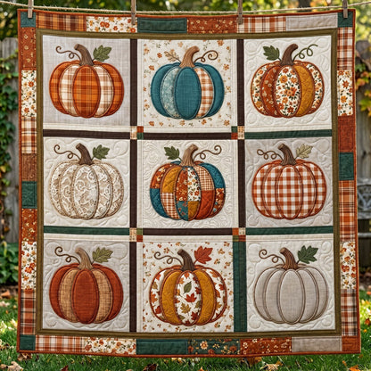 Cozy Harvest Pumpkin WN0505010CL Quilt
