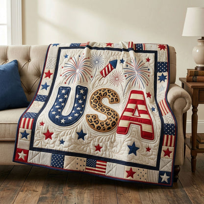 Bold USA Patchwork WN0904015CL Quilt