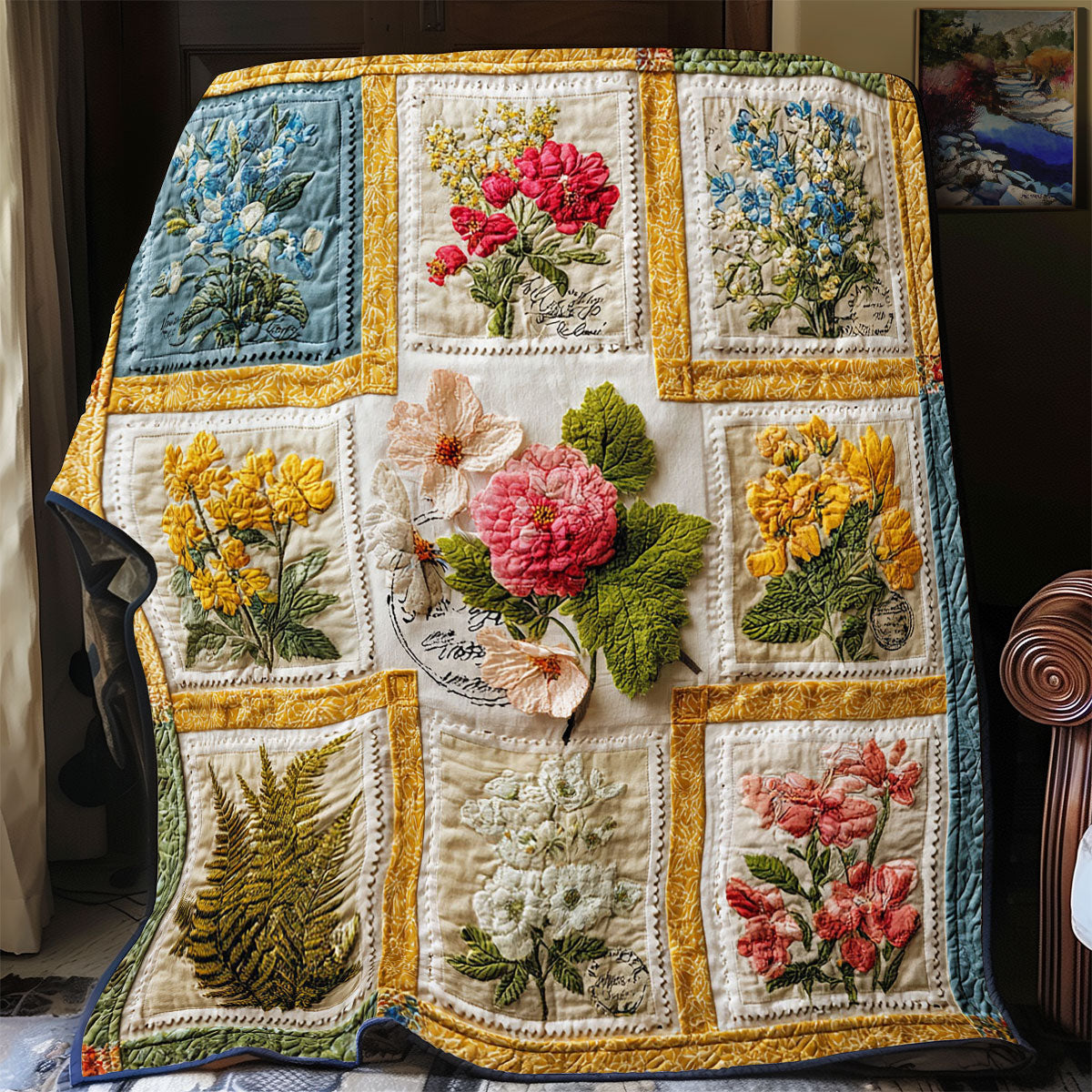 Heritage Botanicals CP1401051CL Quilt