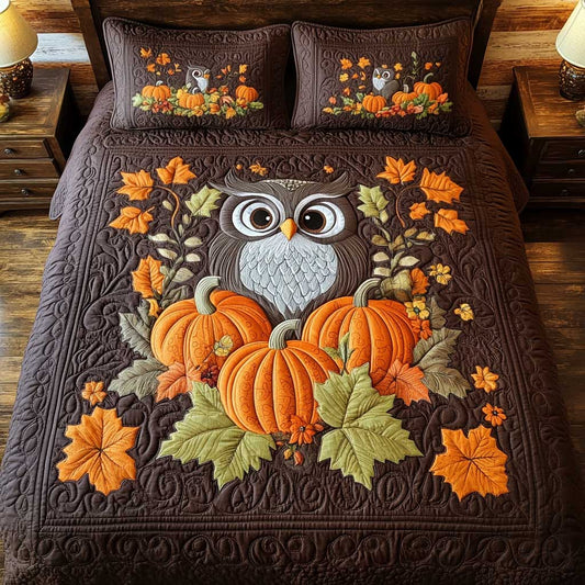 Pumpkin Owl WP0801029CL Duvet Cover Set