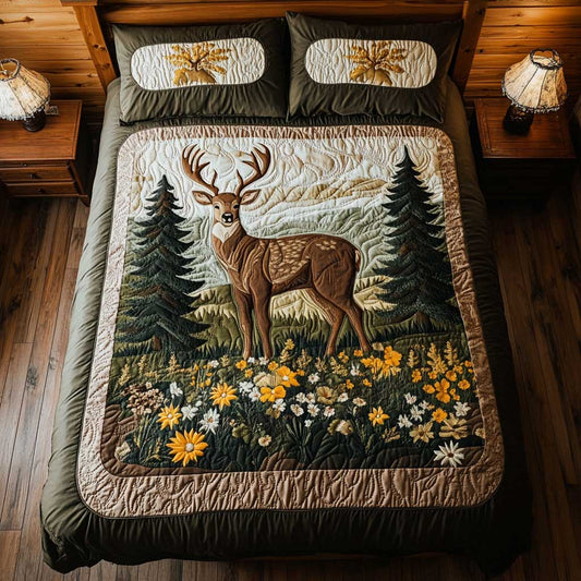 Deer Forest Symbol WP0201016CL Duvet Cover Set