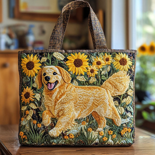 Golden Smile CW3009014CL Quilted Tote Bag