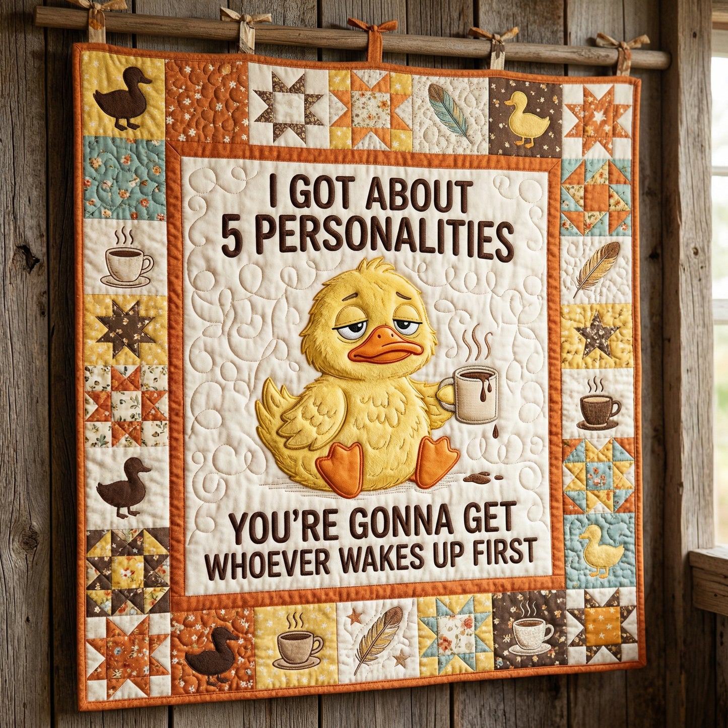 I Got About 5 Personalities XR1004023CL Quilt