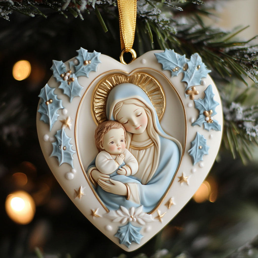 Holy Light Christian WN0511054CL Christmas Ornament